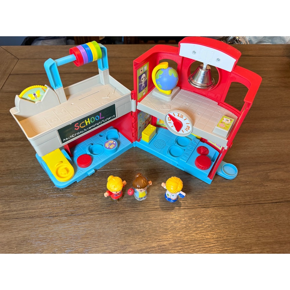 Fisher-Price Little People Friendly School Kids Unisex OS Red Playset Figures